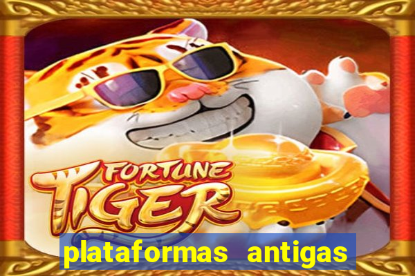 plataformas antigas de jogos